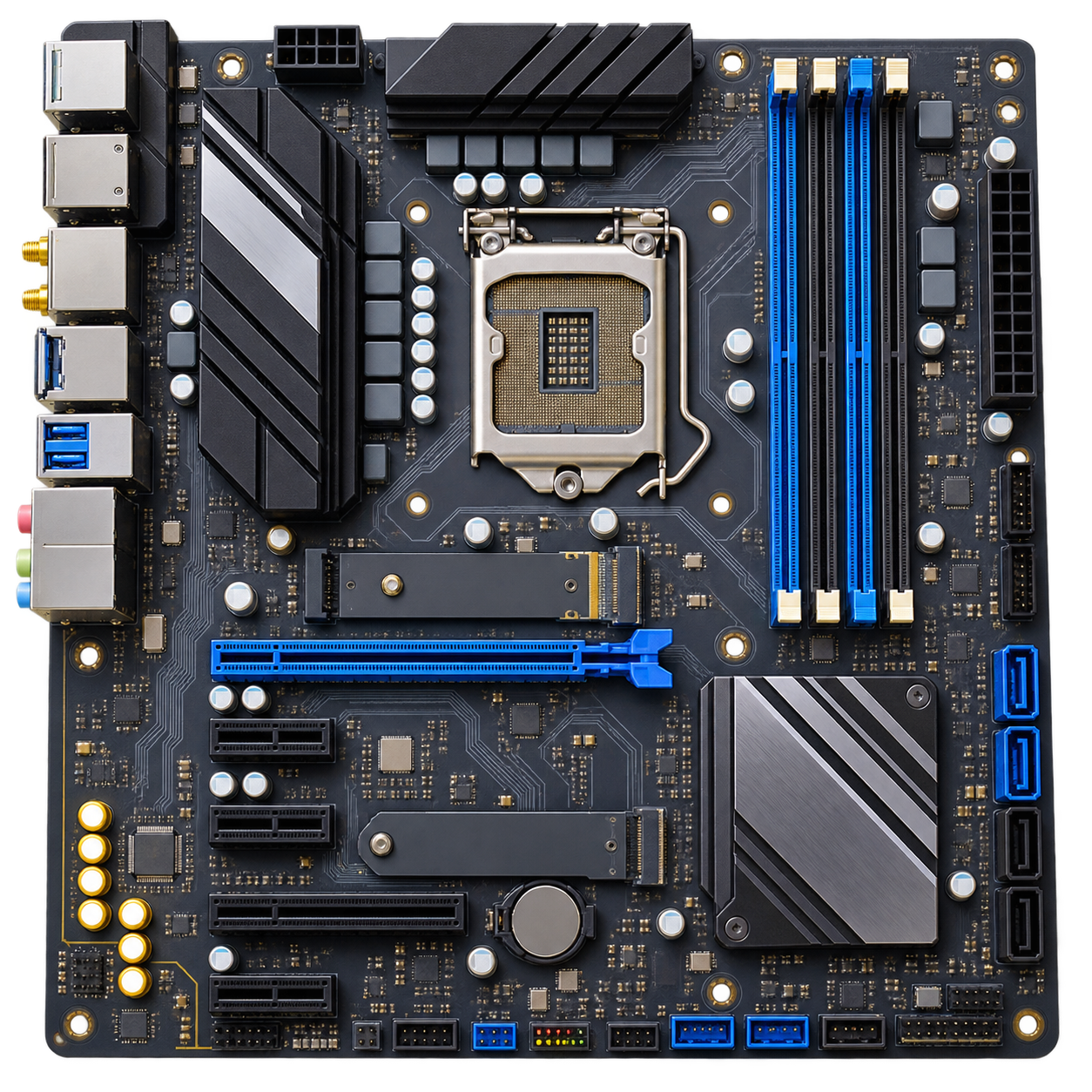 Základní deska – najdi PCI Express slot