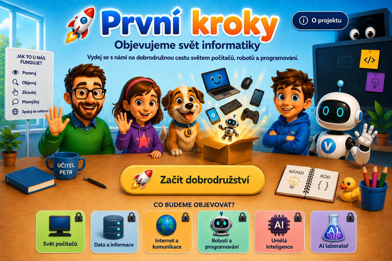 První kroky – Objevujeme svět informatiky